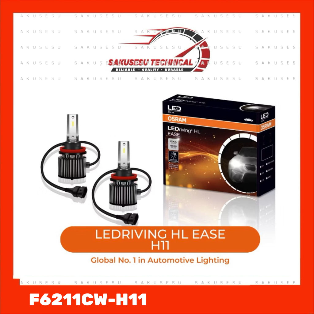 Osram LEDriving HL EASE Headlight Bulb - 6000K - White Colour