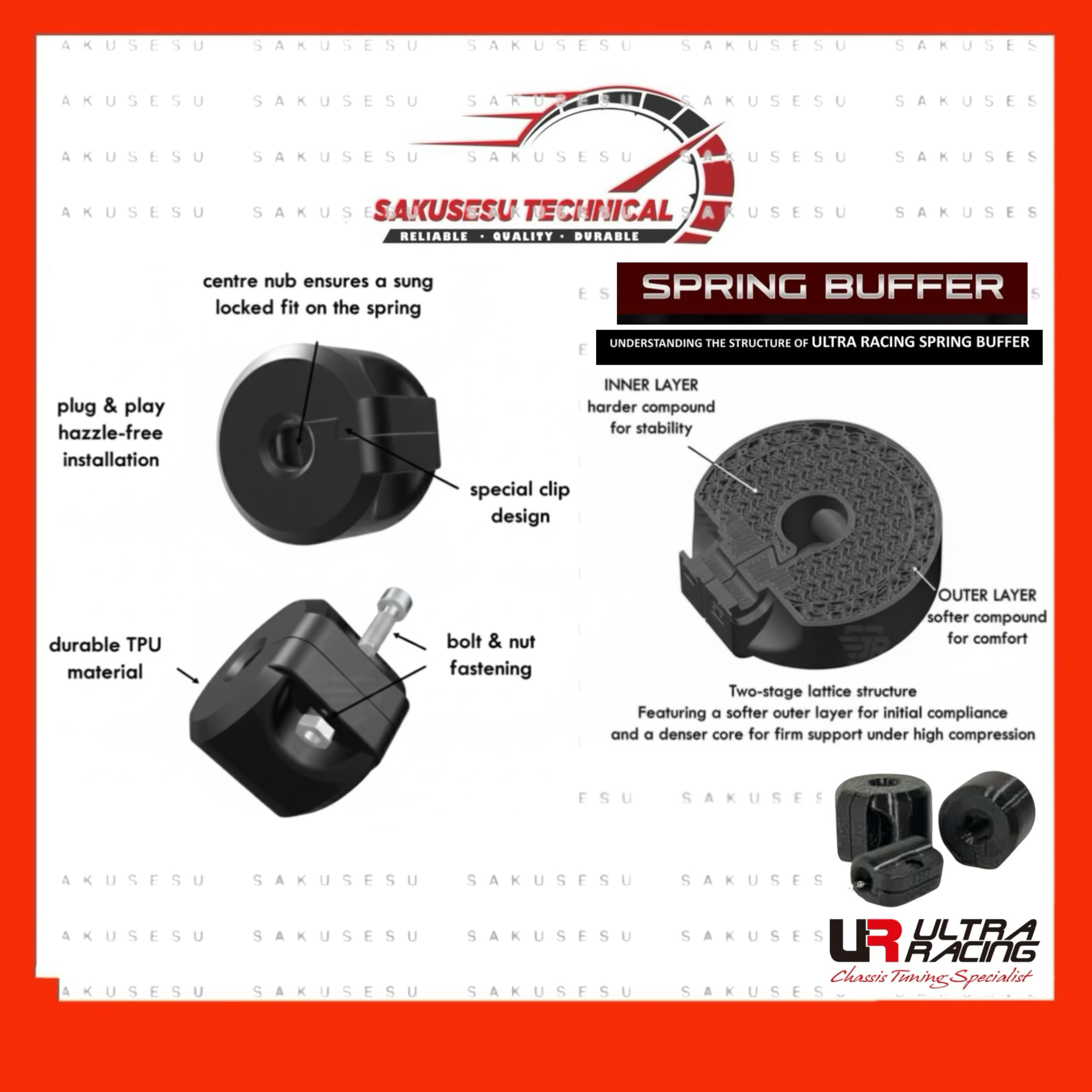 Ultra Racing Coil Spring Buffer